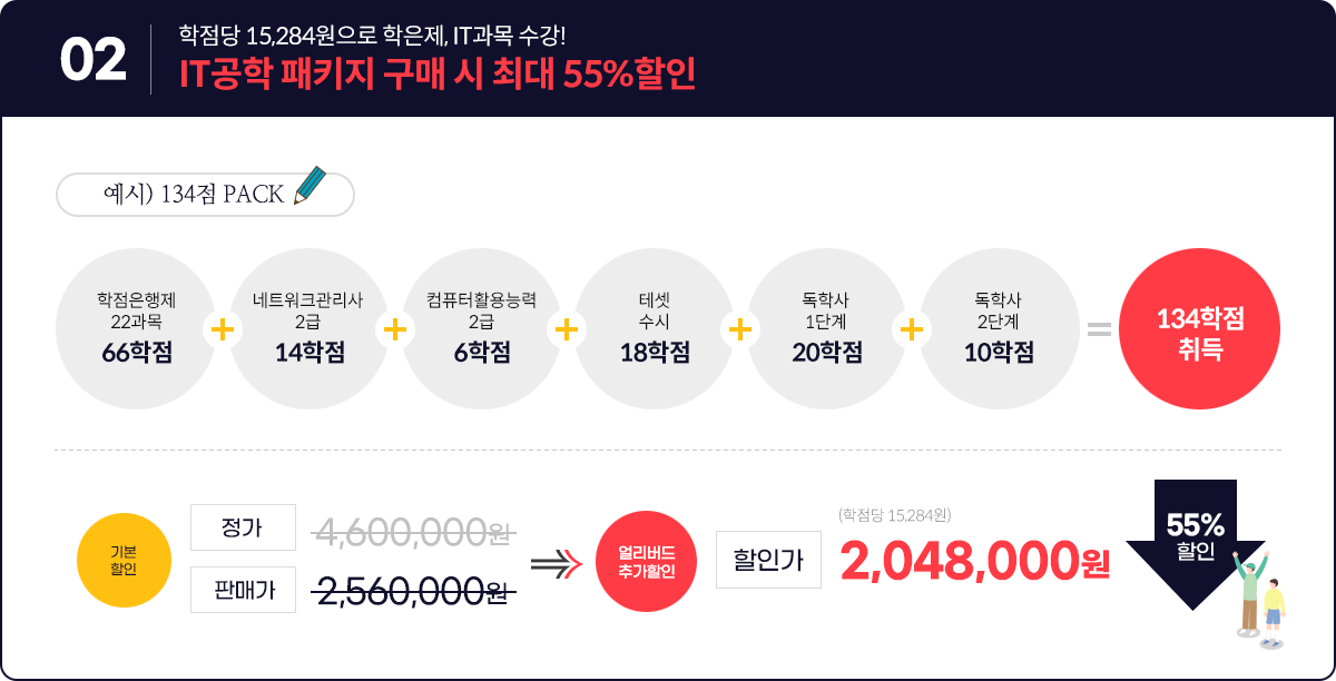 IT공학 패키지 구매 시 최대 55% 할인