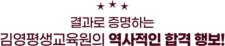압도적인 상위권 대학 합격자 수